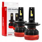Żarówki samochodowe LED seria X3 H4/H19 6500K Canbus - AMIO AMI02979