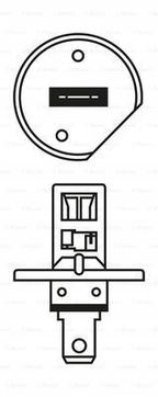 Żarówka, Ultra White - BOSCH 1 987 301 088