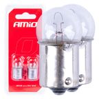 Żarówki halogenowe R10W BA15s 12V 2szt. blister - AMIO AMI03350