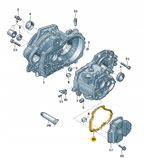 Oring skrzyni biegów - OE 02R 301 215A