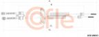 Linka zmiany biegów insert + selection cables 1006/675+9… - COFLE 2CB.VK013