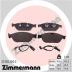 Klocki hamulcowe - ZIMMERMANN 25158.200.2 — zdjęcie 2