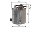 Filtr przewodu paliwowego - BOSCH F 026 402 019 — zdjęcie 5