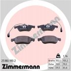 Klocki hamulcowe - ZIMMERMANN 25180.190.2 — zdjęcie 2