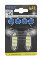 Led 12v sv8,5 10x39 6xsmd biala - BOSMA LED3833