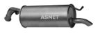 Tłumik układu wydechowego tył - ASMET ASM20.029