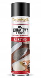 Klej kontaktowy spray 500ml - TECHNICQLL TCHR-628