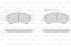 Klocki hamulcowe optipack lcv - VALEO 872466 — zdjęcie 3