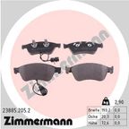 Klocki hamulcowe - ZIMMERMANN 23885.205.2 — zdjęcie 2