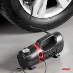 Kompresor samochodowy pompka 12V 230V AC - AMIO AMI02383 — zdjęcie 5