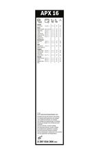 Pióro wycieraczki Aerotwin - BOSCH 3 397 016 304