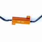 Rezystor 1pc w21/5w 6ohm 50w can cheatbo EPRES27 — zdjęcie 3