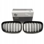 Grill bmw podwójna listwa, czarny mat, bmw 1 f20 - SKV ESEN 66SKV018