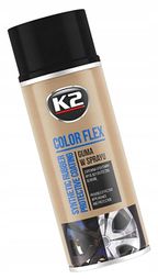 K2-color flex guma czarny polysk 400ml - K2 MELLE MELL343CP — zdjęcie 4