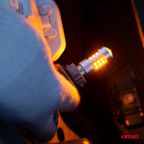 Żarówki LED CANBUS BAU15S PY21W Pomarańczowa Amber 12V 24V - AMIO AMI02580 — zdjęcie 3