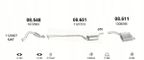 Tłumik ford focus 1.8 -04 hatch tyłny - POLMOSTROW 08.611AL