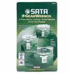 Zestaw 3 adapterow do kluczy z grzechotk - SATA SAT09084