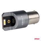 Żarówki LED FULL CANBUS PRO BA15S P21W 2x1860SMD białe 12V 24V - AMIO AMI03593 — zdjęcie 3