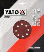 Papier scierny na rzep 225mm p100 - YATO YATYT-83473 — zdjęcie 2