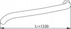 Rura wydechowa - DINEX DIN82602