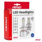 Żarówki samochodowe LED seria X2 HB4 9006 6500K Canbus - AMIO AMI02976 — zdjęcie 4