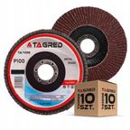 Tarcza listkowa 125mm p100 - TAGRED TA1006