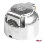 Gniazdo elektr haka aluminiowe 7 pin - AMIO AMI03217 — zdjęcie 3