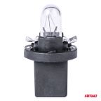Żarówki halogenowe T5 B8.5D 12V BAX1.2W 10szt. - AMIO AMI03371 — zdjęcie 2
