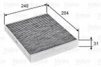 Filtr kabinowy weglowy pc protect / - VALEO 715752 — zdjęcie 2