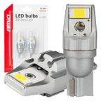 Żarówki LED CANBUS T15 W16W 2SMD 3570 White 12V 24V - AMIO AMI04257