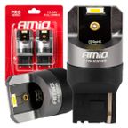 Żarówki LED FULL CANBUS W21W 2SMD 7440 WHITE - AMIO AMI03599