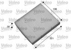 Filtr kabinowy pc essential / zwykly - VALEO 698869 — zdjęcie 2