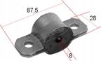Guma stab. vw transporter v (04/03-11/09), transporte… - MEYLE 114 715 0001