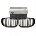 Grill bmw podwójna listwa, czarny mat, bmw 1 e81/e87 faceli… - SKV 66SKV011