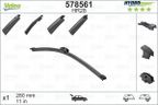 Pioro wycier tył 280 hr28 hydroconnect - VALEO 578561 — zdjęcie 2