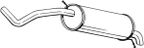 Tłumik układu wydechowego tył - BOSAL BOS227-055