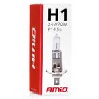 Żarówka halogenowa H1 24V 70W - AMIO AMI01482 — zdjęcie 3