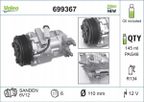 Sprężarka klimatyzacji suzuki swift iii - VALEO 699367 — zdjęcie 2
