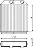 Nagrzewnica - VALEO 811538 — zdjęcie 2