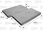 Filtr kabinowy pc essential / zwykly - VALEO 698863 — zdjęcie 2