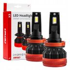 Żarówki samochodowe LED seria X3 H8 H9 H11 H16 6500K Canbus - AMIO AMI02981