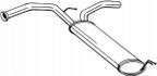Tłumik układu wydechowego tył - BOSAL BOS135-721