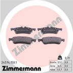 Klocki hamulcowe - ZIMMERMANN 24574.150.1 — zdjęcie 2
