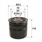 Filtr oleju - VALEO 586035 — zdjęcie 4