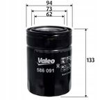 Filtr oleju - VALEO 586091 — zdjęcie 2