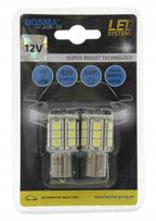 Led 12v ba15s 24xsmd biala - BOSMA LED3086