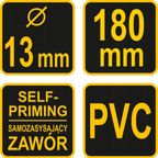 Samozasysajacy waz do paliwa - VOREL YAT83009 — zdjęcie 5