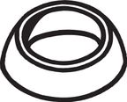 Uszczelka układu wydechowego - BOSAL BOS256-234