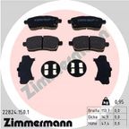 Klocki hamulcowe - ZIMMERMANN 22824.150.1 — zdjęcie 2