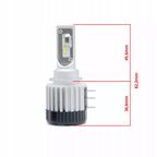 Żarówki LED H15 12/24V 6000K CANBUS 2 szt. - EINPARTS EPLH54 — zdjęcie 4